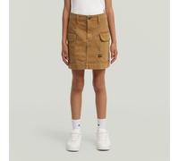 G-STAR Girls Cargo Minirock Braun 14 oxide ocre D29166-01-1329-14