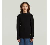 G-STAR Girls Crew Button Knit Cardigan Schwarz 8 dark black D29251-01-6484-8