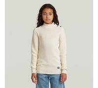 G-STAR Girls Crew Button Knit Cardigan Weiß 10 milk D29251-01-111-10