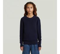 G-STAR Girls Fisherman Knit Cardigan Dunkelblau 10 salute D29268-01-C742-10