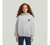 G-STAR Girls Hooded Oversized Sweatshirt Grau 16 GREY HEATHER D29234-01-J159-16