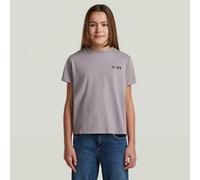 G-STAR Girls Miller T-Shirt Grau 14 QUICK SILVER D29739-01-J258-14