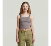 G-STAR Girls Nordic Top Sleeveless Grau 12 QUICK SILVER D29750-01-J258-12