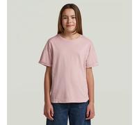 G-STAR Girls Rolled Up Tee Pink 6 burnished lilac D29804-01-H872-6