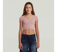 G-STAR Girls South Tee Pink 8 burnished lilac D29786-01-H872-8