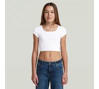 G-STAR Girls South Tee Weiß 16 white D29786-01-110-16