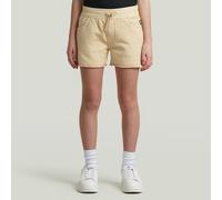 G-STAR Girls True Shorts Raw Edge Beige 16 dark brick D29781-01-1214-16