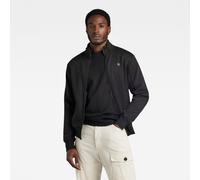 Sweatjacke G-STAR RAW Gr. XL, schwarz (black) Herren Sweatjacken mit Logodruck auf der Brust (10707108-XL)