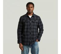 G-STAR GPO Overshirt Mehrfarbig M dk black arthur check D25388-D748-H618-M