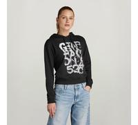 G-star Graphic Stm 3 Kapuzenpullover S Dark Black