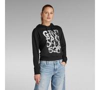 G-STAR Graphic 3 Hooded Sweatshirt Schwarz S dark black D24758-7809-6484-S