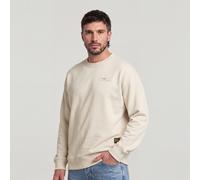G-STAR HB Badge Sweatshirt Weiß M whitebait D28660-E209-1603-M