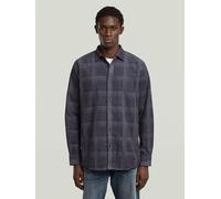 G-Star Hemd in Dunkelblau - Größe L | Herren Plussize