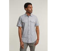 G-Star Hemd in Hellgrau - Größe M | Herren Plussize