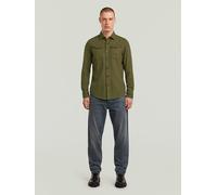 G-Star Hemd in Khaki - Größe S | Herren Plussize