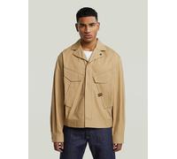 G-Star Hemdjacke in Beige - Größe XL | Herren Plussize