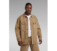 G-Star Hemdjacke in Beige - Größe XXL | Herren Plussize