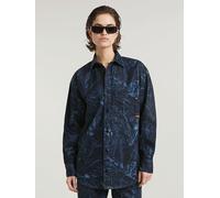 G-Star Hemdjacke in Dunkelblau - Größe L | Damenjacken