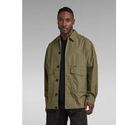 G-Star Hemdjacke in Khaki - Größe M | Herren Plussize