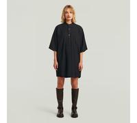 G-star D28402-e393 Kleid Mit 3/4-ärmeln XL Dark Black Gd