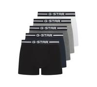 G-STAR Hemlock Herren Boxershorts, 5er Pack (DE/NL/SE/PL, Alphanumerisch, M, Regular, Regular, schwarz/weiß/grau/dunkelgrau/Navy)