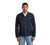 G-STAR 2 Pocket Overshirt Dunkelblau XL salute D28835-D920-D418-XL