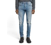 G-STAR Herren 3301 Slim Jeans, Blau (Vintage Blue Vapour Destroyed 51001-D936-H103), 30W / 32L