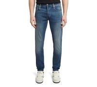 G-Star RAW Jeans 3301 Slim Herren Slim Fit Jeansblau 5-Pocket 98% Baumwolle 2% Elasthan Gr. 30/32