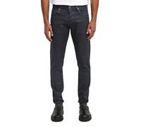 5-Pocket-Jeans G-STAR "3301 Slim Jeans", Damen, Gr. 28, Länge 34, worn in lunar blau coated, Obermaterial: 5% Elastomultiester, 1% Elasthan, Jeans 5-Pocket-Jeans (44508940-28) worn in lunar blau coate