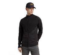 G-Star Herren 3D Biker Zip Through Knitted Pullover, Mehrfarben (dk Black/Asfalt D25070-C259-7242), M