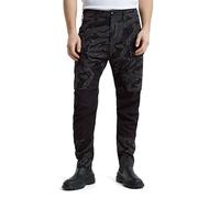 G-STAR Herren 3D Regular Tapered Cargohose 3.0, Mehrfarben (cloack Island camo D25185-D386-G741), 34W / 34L