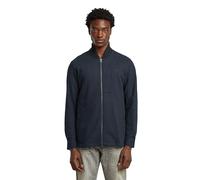 G-STAR Bomber Collar Zip Overshirt Dunkelblau S salute D26813-D750-C742-S