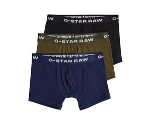 G-Star Herren Boxer Shorts 3 Pack Multiple, Mehrfarben (dk Black/Imperial Blue/Shadow Olive D23774-D516-G163), XS