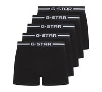 G-STAR Herren Boxershorts, 5er Pack - HEMLOCK, Trunks, Cotton Stretch Schwarz 2XL