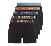 G-STAR Herren Boxershorts, 5er Pack - MAIZE, Trunks, Cotton Stretch Schwarz/Grün/Blau M