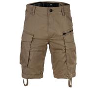 G-STAR Herren Cargoshorts - Rovic Zip Relaxed 1/2 , kurz, Premium Mico Stretch, einfarbig 36W Braun