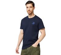 T-Shirt G-STAR "Chest Logo", Herren, Gr. M, blau (salute), Jersey, Obermaterial: 100% Baumwolle, unifarben, casual, regular fit, Rundhals, Kurzarm abgesteppte Kante, Shirts, Rundhals, Regular Fit (221