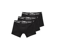 Trunk G-STAR "Classic Boxershorts 3-Pack", Herren, Gr. XL, schwarz, schwarz, schwarz, Obermaterial: 95% Baumwolle, 5% Elasthan, Unterhosen (52708966-XL) schwarz, schwarz, schwarz