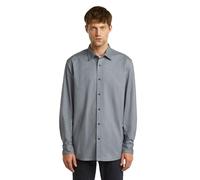 G-STAR Clean Regular Hemd Mehrfarbig XXL ash blue/india ink oxford D25196-C895-H621-XXL