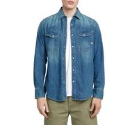 G-Star RAW Slim Denim Hemd Mittelblau XXL
