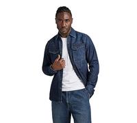 G-STAR Herren Dakota Slim Hemd, Blau (Worn in deep sea D23616-D252-G133), XXL