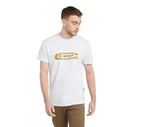 G-Star Herren Destroyed Old Skool Logo T-Shirt, Weiß (White D25086-C812-110), XXL
