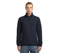 G-Star Herren Double Collar Half Zip Knit Pullover