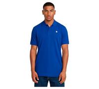 G-STAR Herren Dunda Overdyed Slim Poloshirt, Blau (Pilot D11595-5864-1235), S
