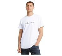G-star G-script Kurzarm-t-shirt S White