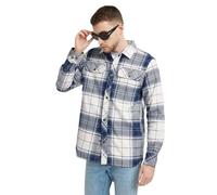 G-Star Herren GPO Overshirt, Mehrfarben (milk luke check D25388-D749-G716), S