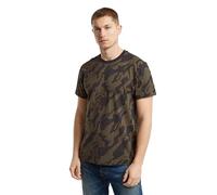 G-Star Herren Island Camo T-Shirt, Mehrfarben (Shadow Olive Island camo D25082-C334-G739), S