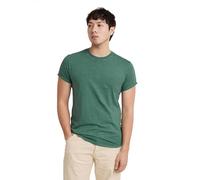 T-Shirt mit Label-Detail Modell 'Lash' S men Petrol