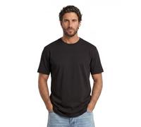T-Shirt G-STAR "Layered Back", Herren, Gr. XXL, dk schwarz, Jersey, Obermaterial: 100% Baumwolle, bedruckt, regular fit hüftbedeckend, Rundhals, abgesteppte Kante, Shirts T-Shirt, mit Print auf dem Rü