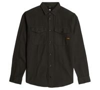Langarmshirt G-STAR "Marine Slim Hemd", Herren, Gr. XL, asfalt gd, Obermaterial: 50% Baumwolle, 50% Baumwolle, Shirts Langarmshirt (40893444-XL)